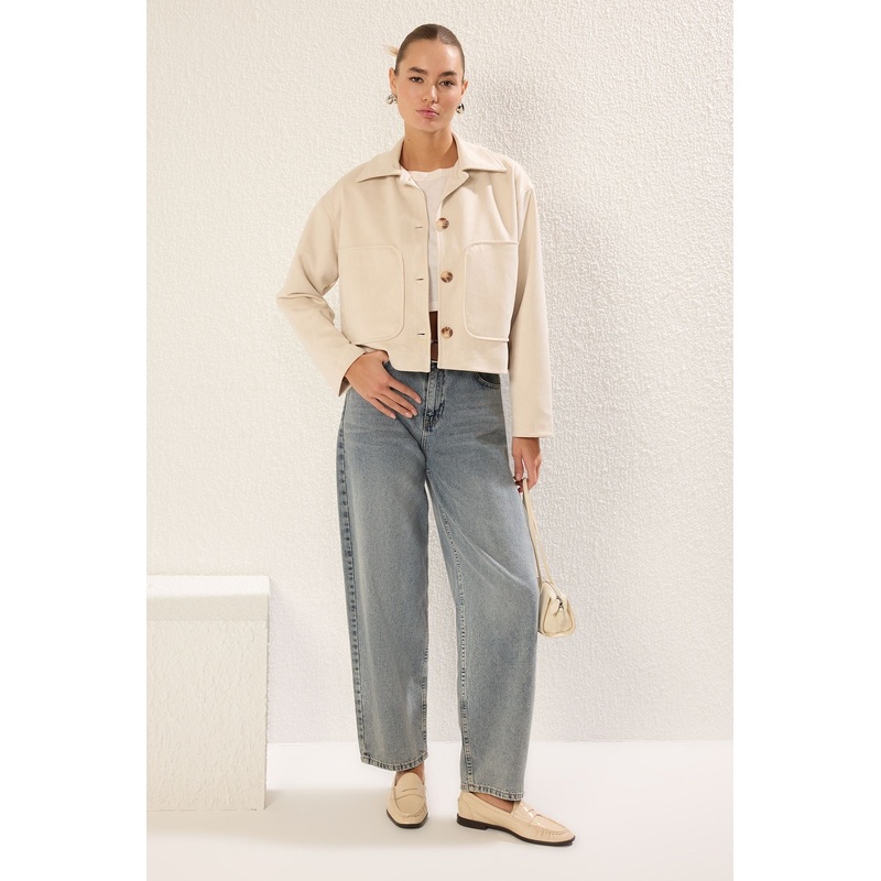 Women's Plain Regular Winter Jacket