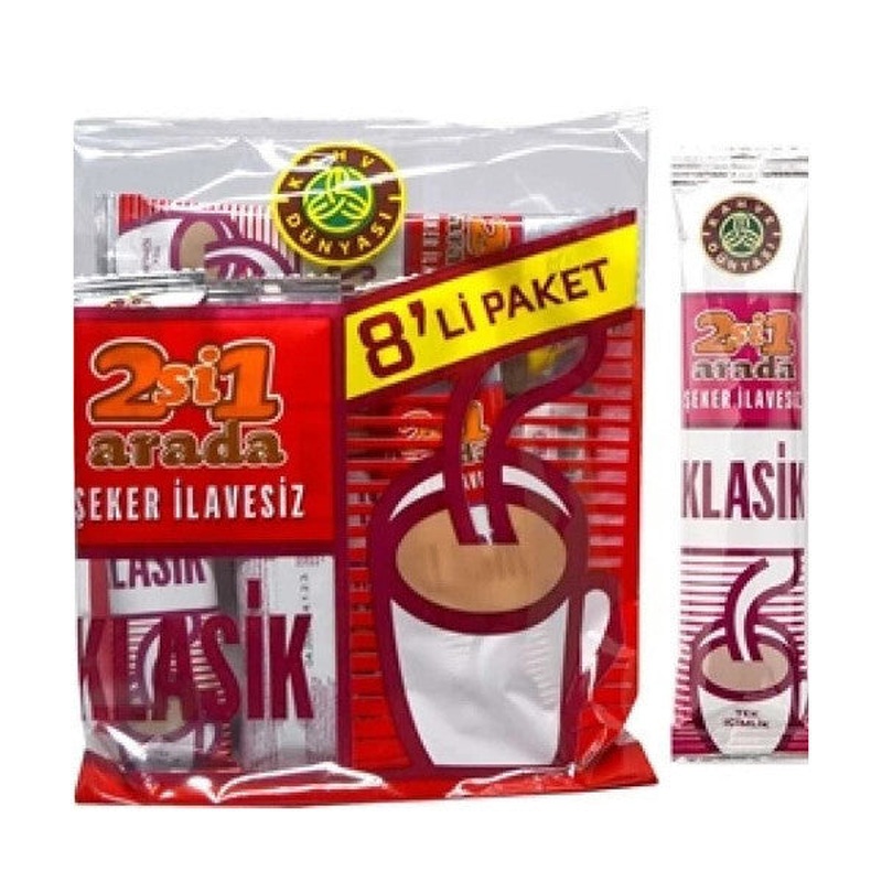 Coffee World 2 n 1 Classic 12G X 8