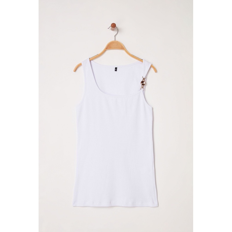 Curve Women's Straight Sleeveless Fitted Plus Size Blouse