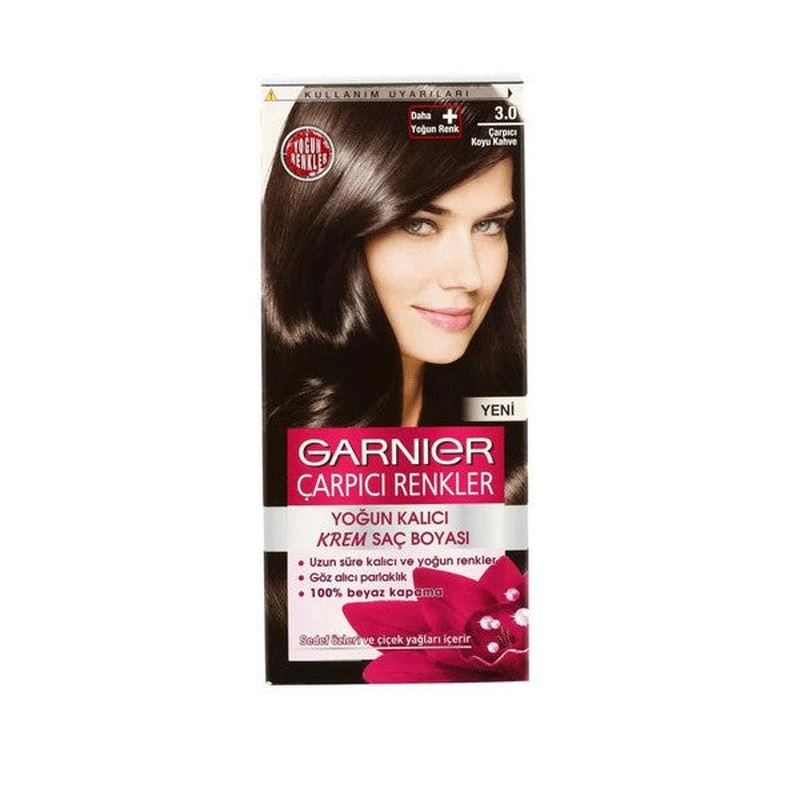 Garnier Striking Colors Hair Dye 3.0 Striking Brown