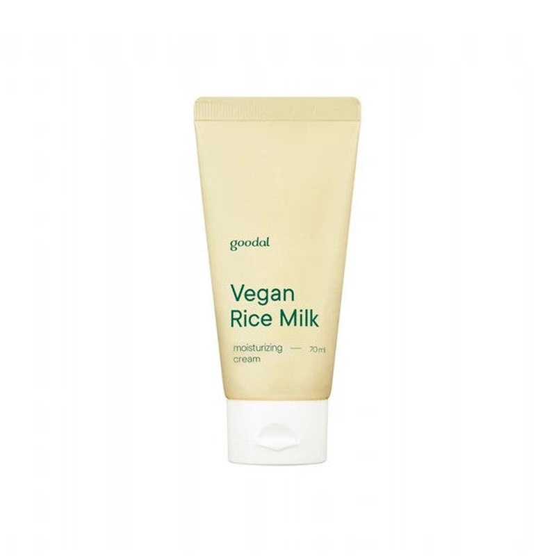 Goodal Vegan Rice Milk Moisturizing Cream - Rice Milk Extract Moisturizing Vegan Cream