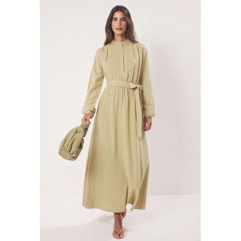 Modest Women's Straight Long Long Casual/daily Regular Modest Dresses