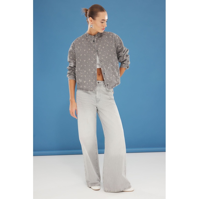 Women's Geblmt Long Oversize Jacket