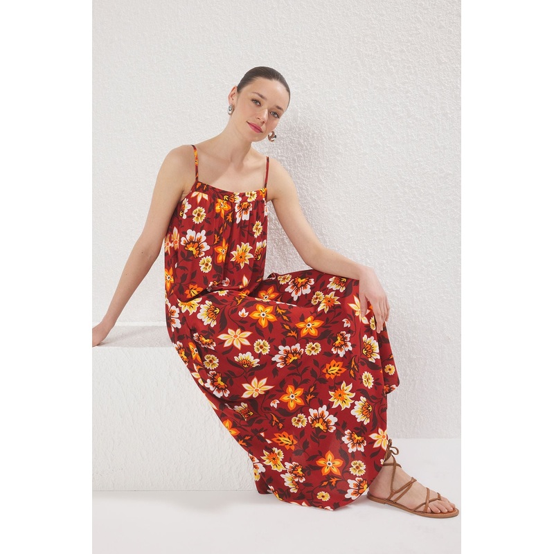 Women's Tropical Maxi Hanging Casual/daily Oversized Dress