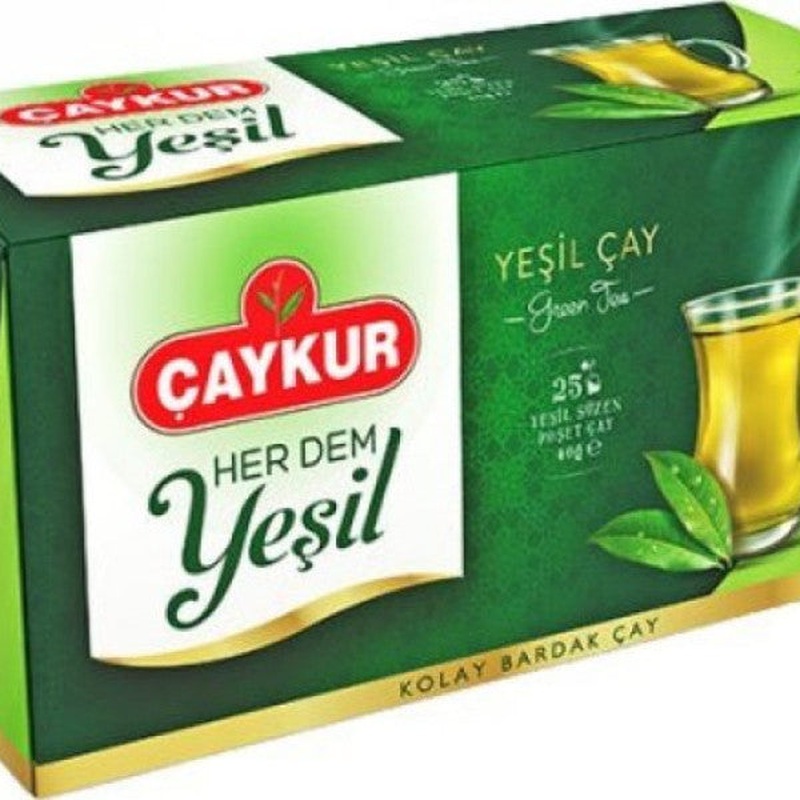 aykur Evergreen Strain Tea Bag Plain 40gr