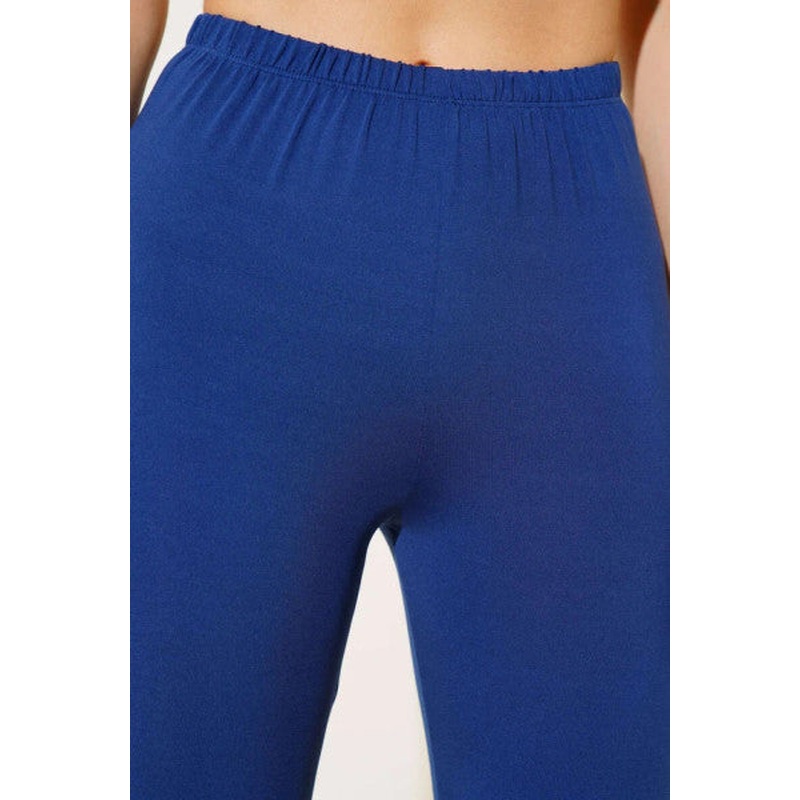 Capri Leggings Light Navy Blue