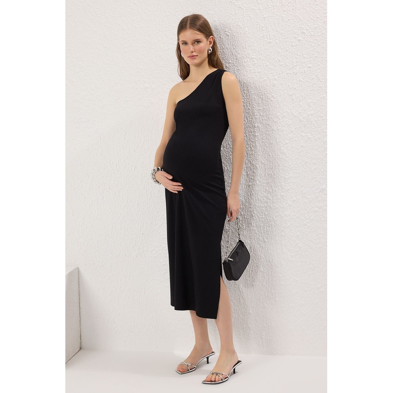 Curve Women's Straight Midi Sleeveless Casual/daily Relaxed Plus Size Dress