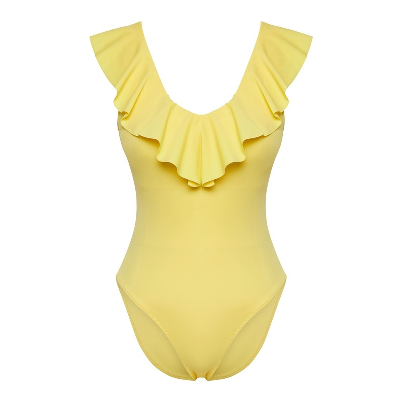 Gelb Swimsuit