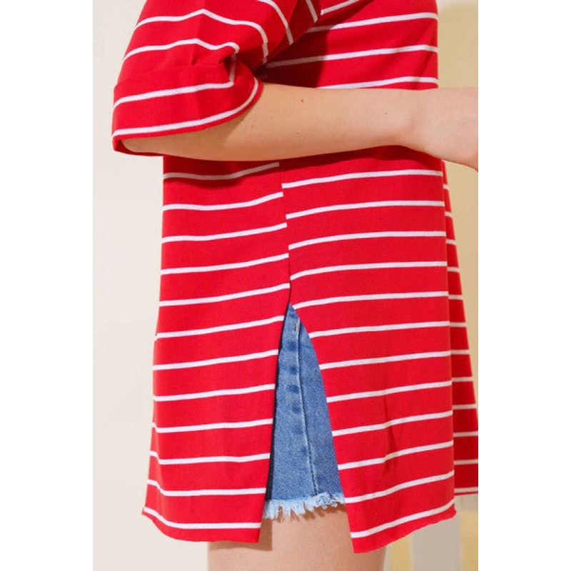Striped Red Tshirt