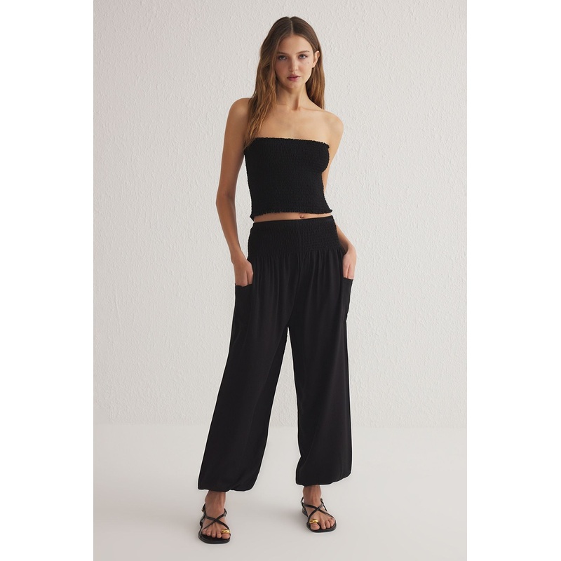 Women's Ethnic Pattern High Waist Pants