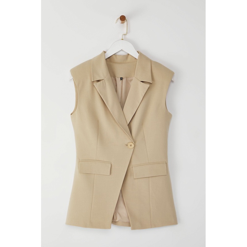 Beige Waistcoat
