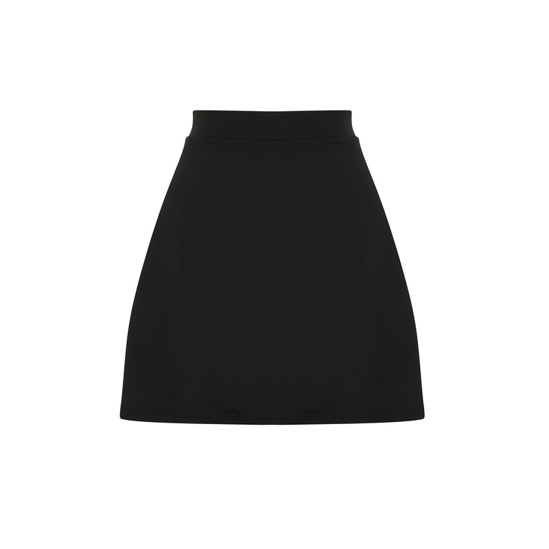 Curve Women's Unifarben High Waist Plus Size Shorts & Bermuda