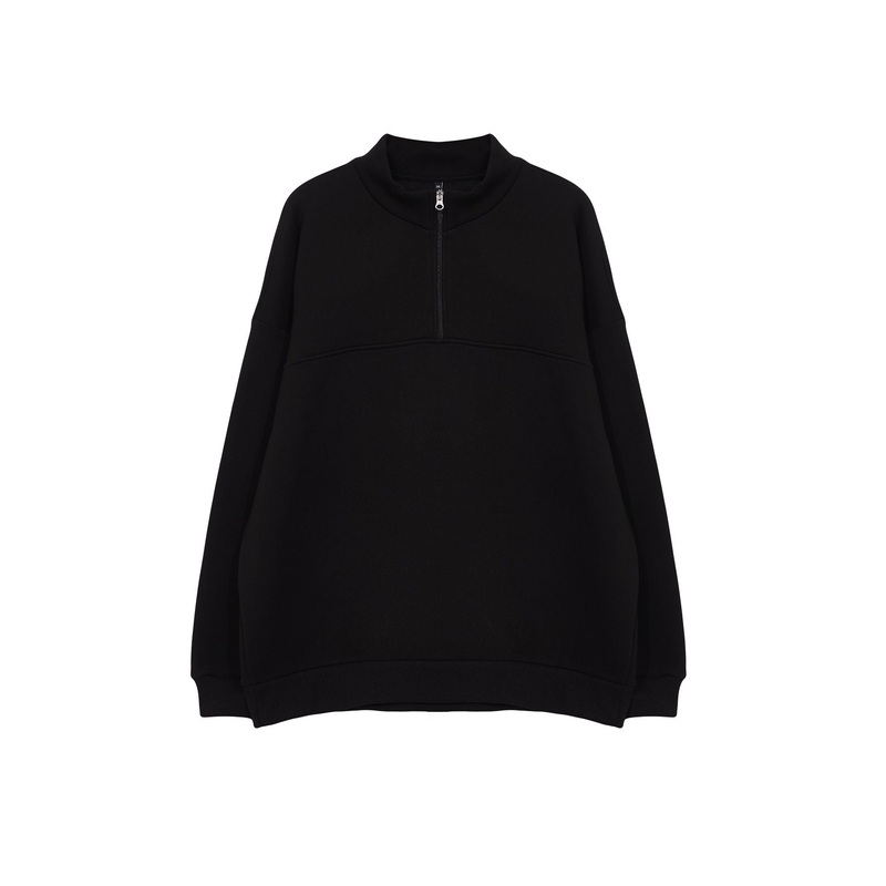 Man Men's Straight Long Oversized Plus Size Sweatshirt