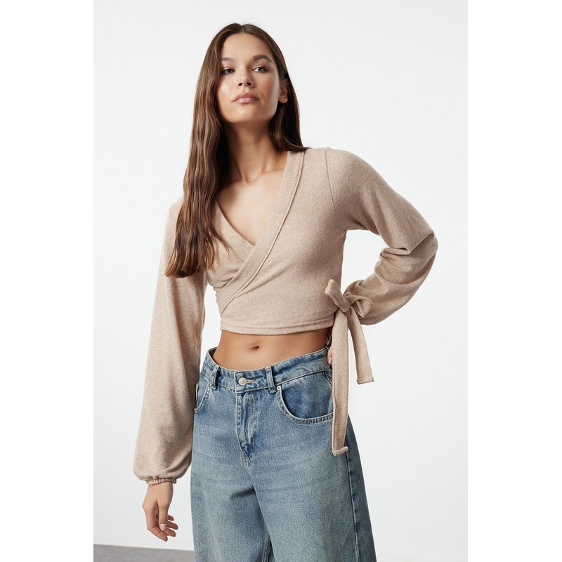 Women's Flat Long Slim Blouse