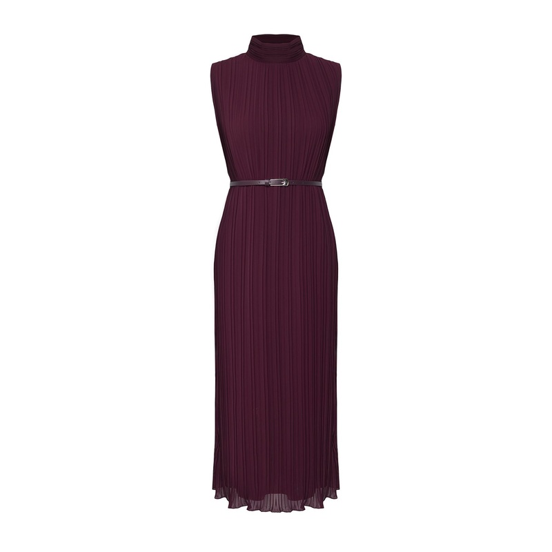 Women's Plain Midi Sleeveless Evening / Daily Relaxed Fit Dress