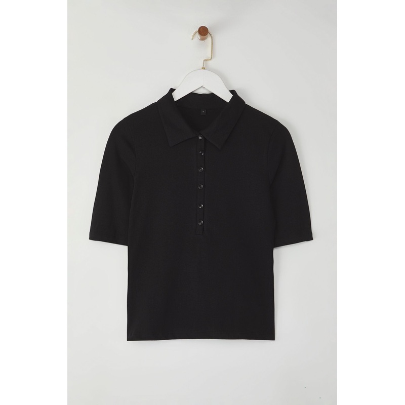 Women's Straight Three Quarter Sleeve Slim Blouse