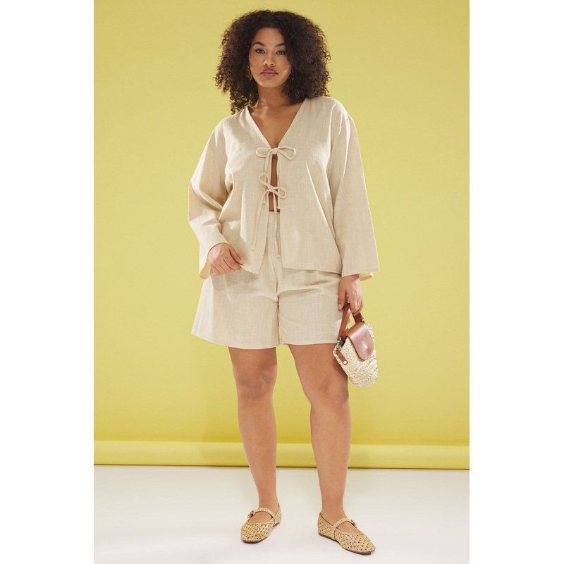 Curve Plus Size Top And Bottom Set