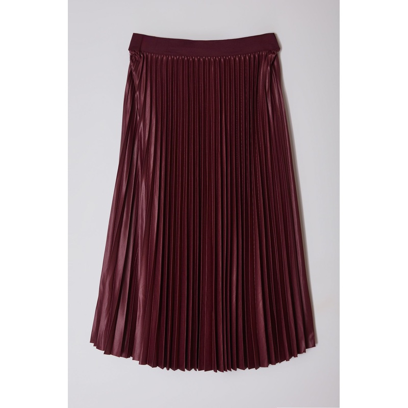 Curve Women's Unifarben Midi A-Line Plus Size Skirts