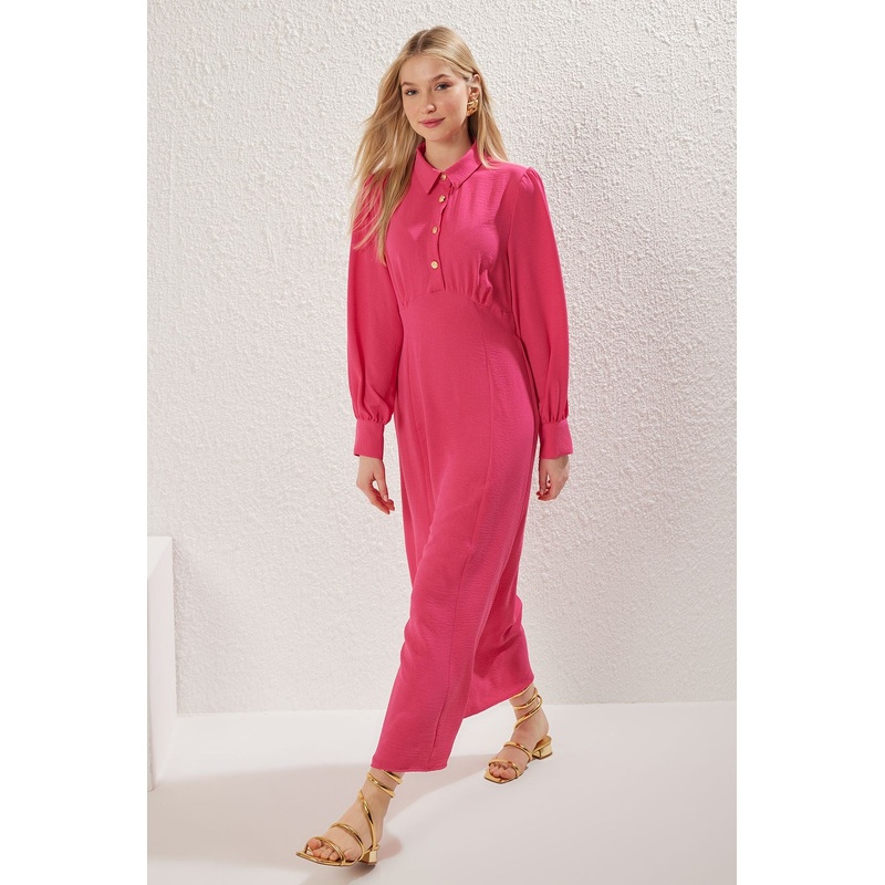 Modest Women's Plain Long Long Casual Fitted Modest Dresses