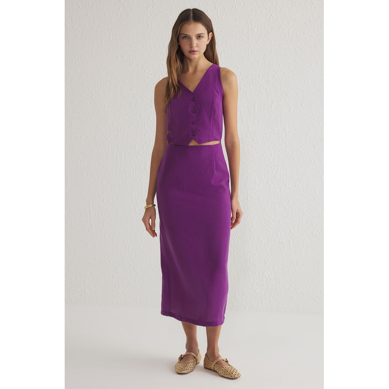 Women's Plain Midi Sleeveless Casual Regular Dress