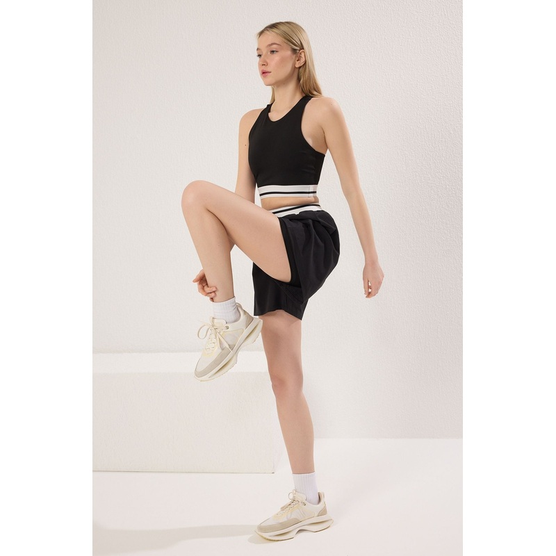 Women's Straight Sleeveless Sportswear Regular Two Piece Sets