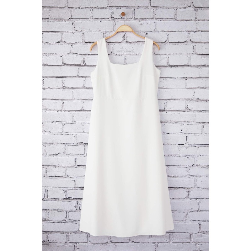 Curve Women's Straight Midi Short Stylish/night Fitted Plus Size Dress