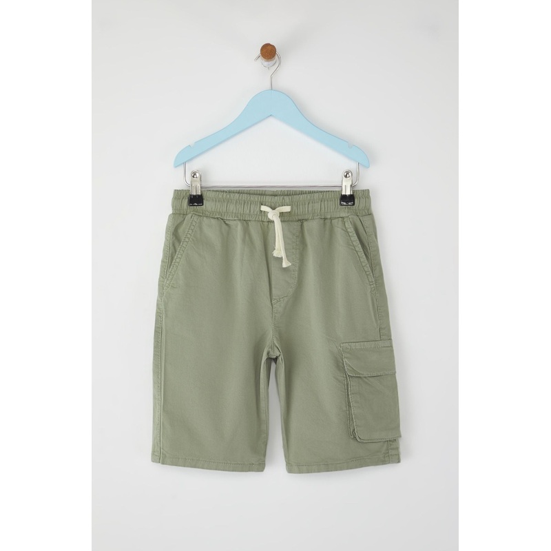 kds Boys Khaki Straight Regular Normal Waist Shorts & Bermudas