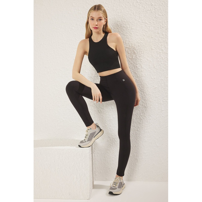 Women's Plain Normal Waist Sports Leggings
