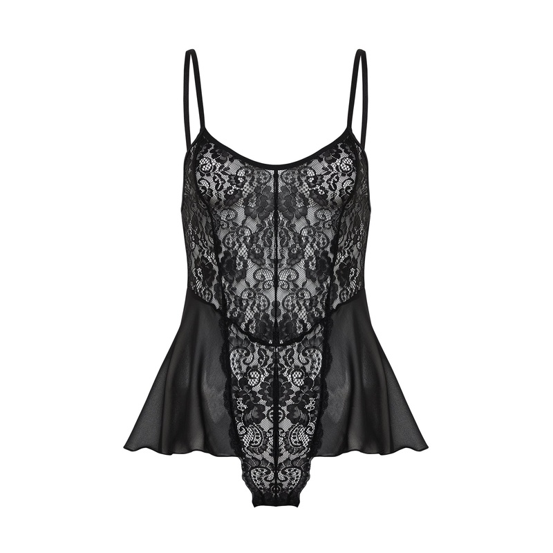 Women's Unifarben Spaghetti Straps Fitted Bodysuits