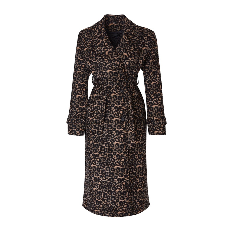 Women's Very Colorful Animals Regular Coat