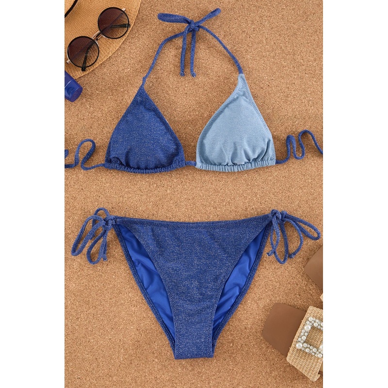 Blue Bikini Set