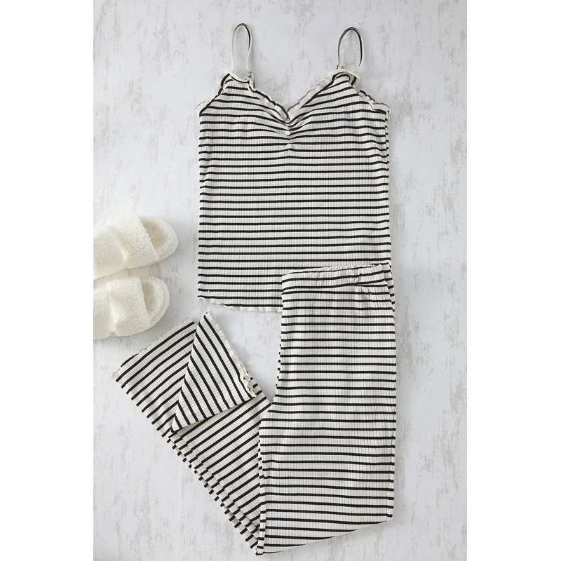 Curve Multi-Colored Plus Size Pajama Set