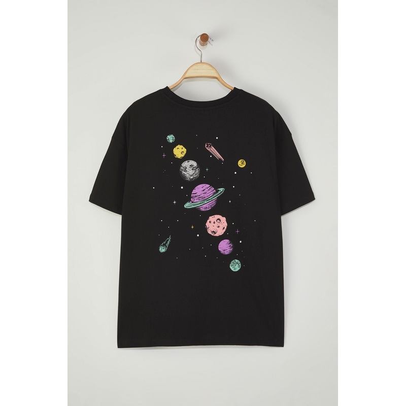 Curve Women's Galaxy Short Boyfriend Plus Size T-Shirt