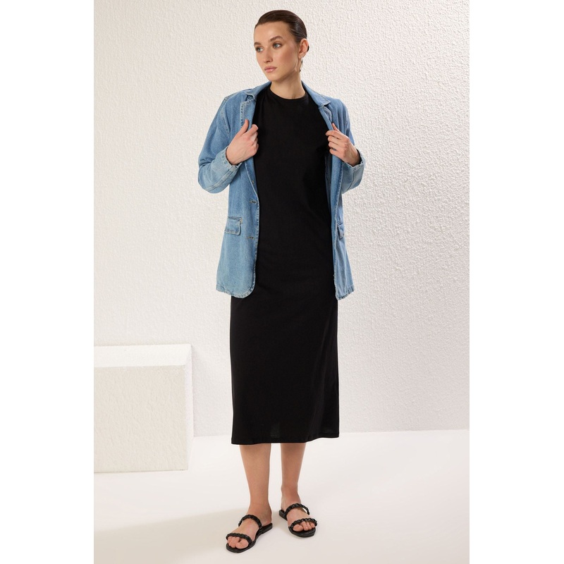 Modest Women's Plain Maxi Sleeveless Casual Relaxed Fit Modest Dresses