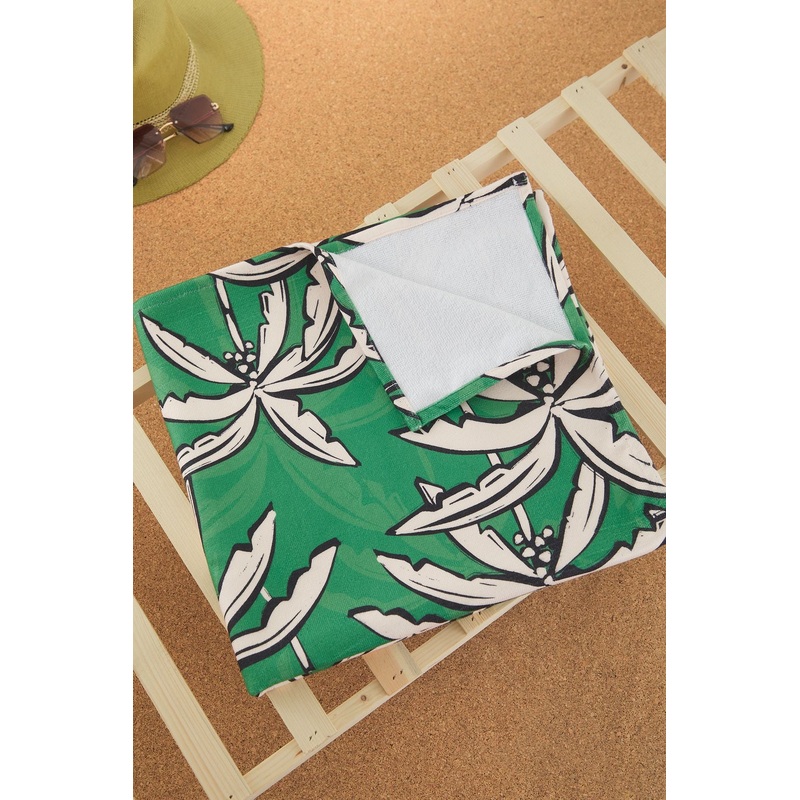 Tropical Patterned Beach Towel Tbess25Ph00000