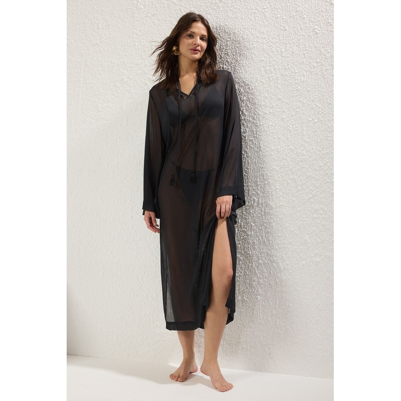 Women's Straight Maxi Hanging Beachwear Fitted Dress