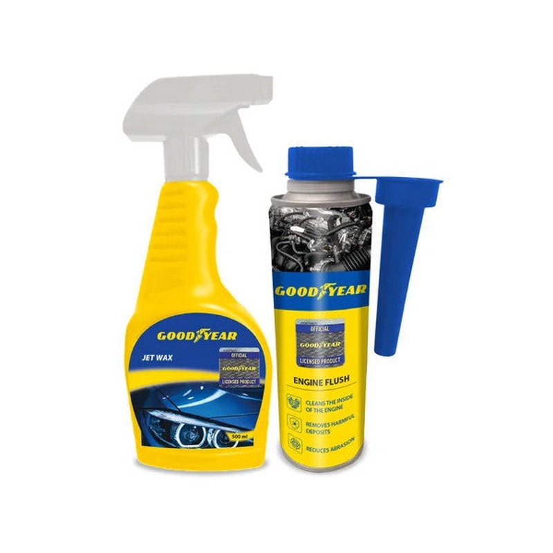 Goodyear Fast Polish And Engine Cleaner Set