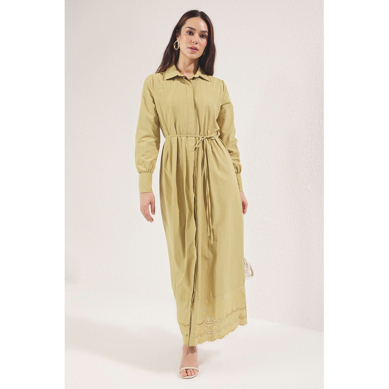 Modest Women's Straight Long Long Casual/daily Relaxed Modest Dresses