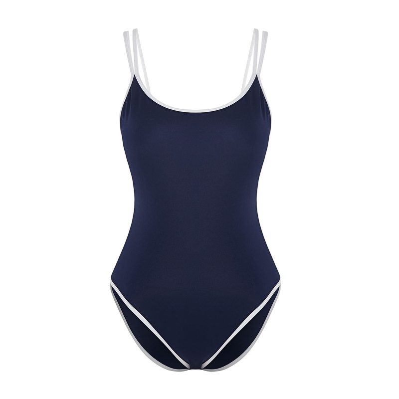 Navy Blue Swimsuit