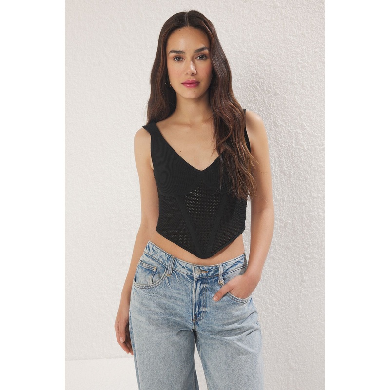 Women's Cellular Hanging Slim Blouse