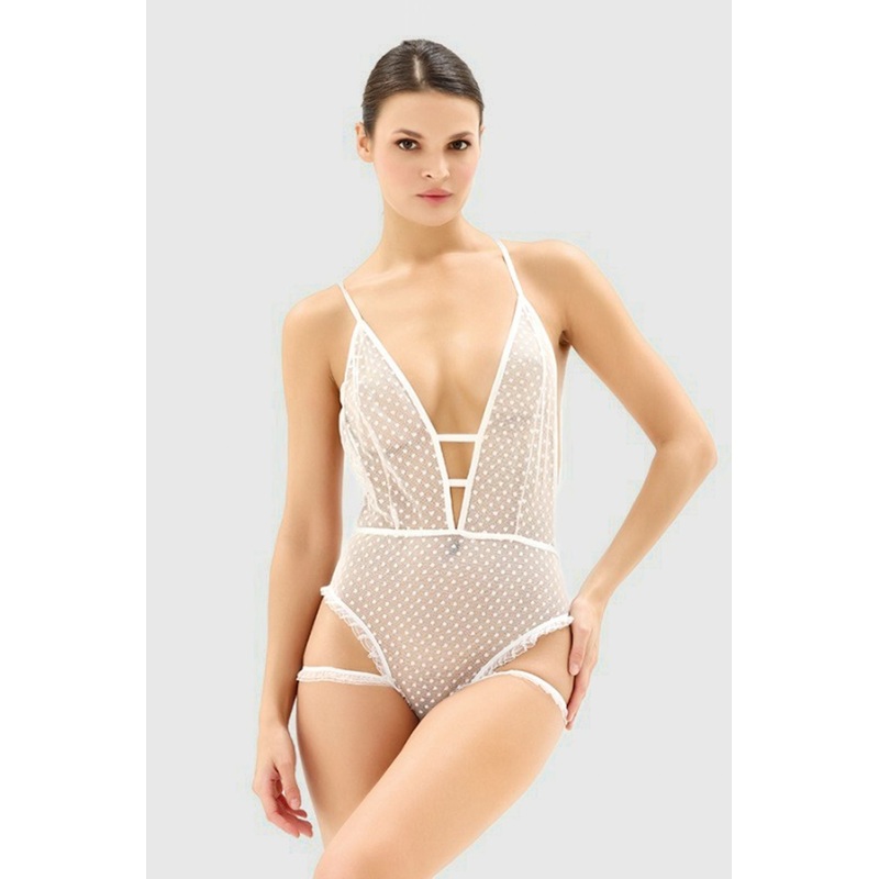 Women's Cellular With Suspenders Fitted Body