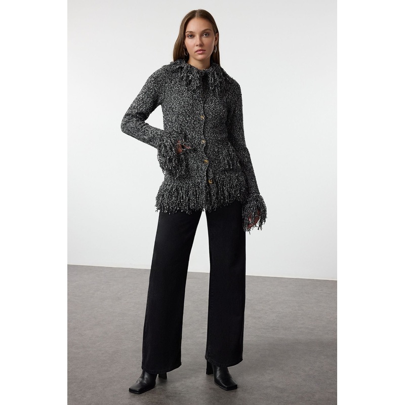 Women's Gradient Long Regular Cardigan