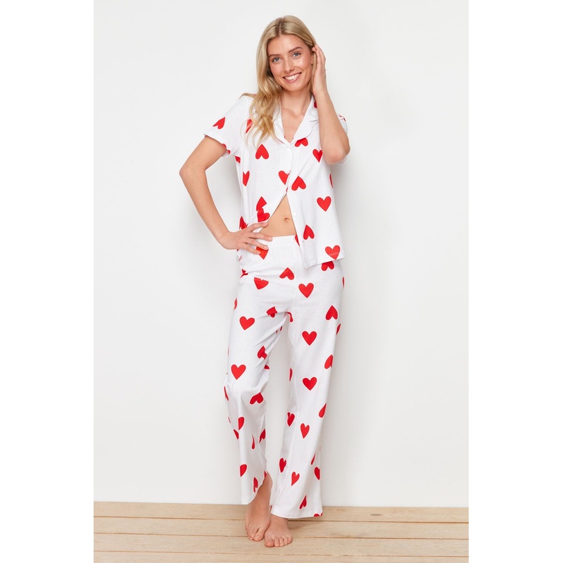 Women's Herz Short Lounge Relaxed Pajama Sets