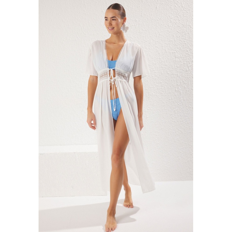 Women's Straight Short Fitted Kimono & Kaftan