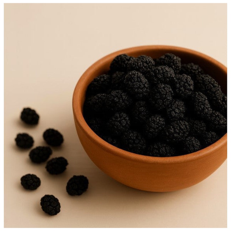 Dried Black Mulberries 200g