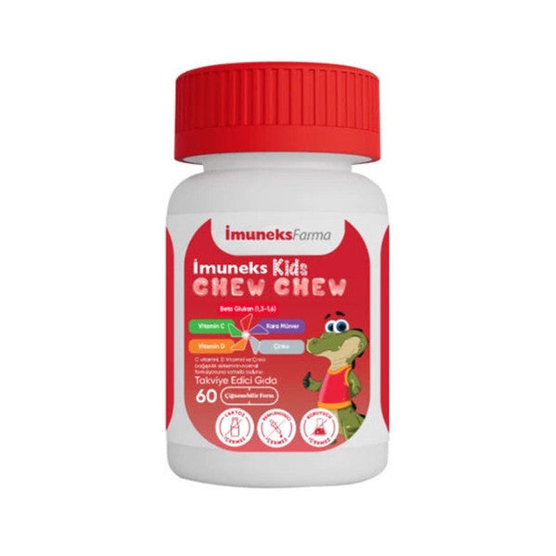 Imuneks Kids Chew Chew Food Supplement 60 Chewable Capsules