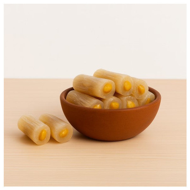 Plain Turkish Delight Roll 1Kg (With Pistachio Pieces)