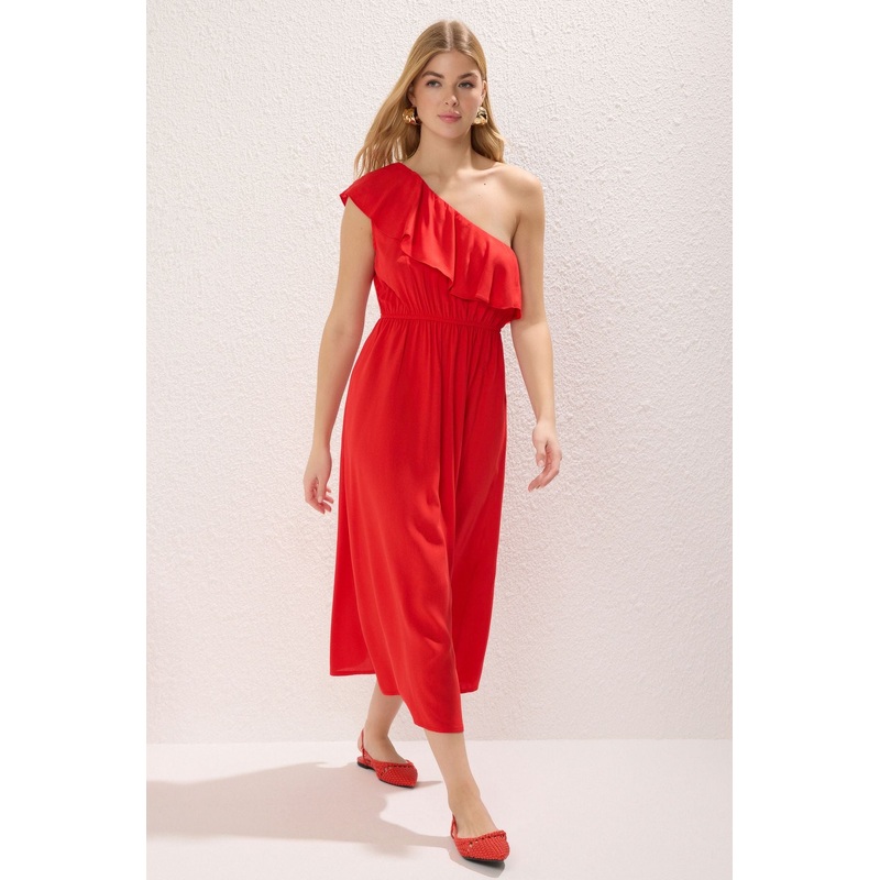 Women's Flowering Midi Short Casual/daily Regular Dress