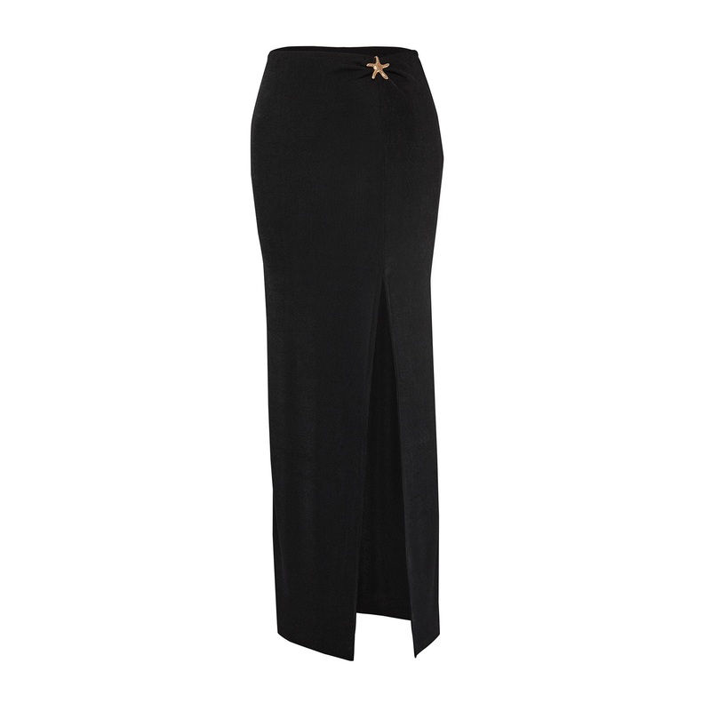 Women's Printed Midi Bodycon Skirt