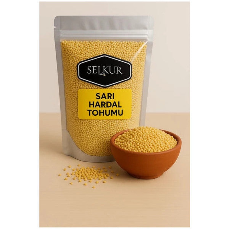 Yellow Mustard Seeds 150Gr